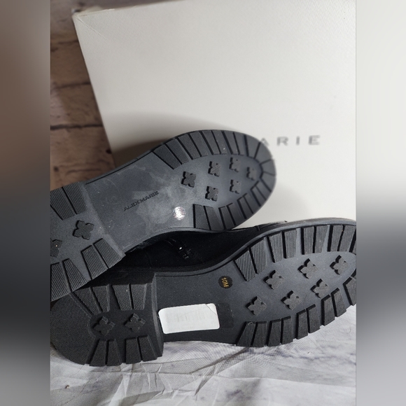 Alex Marie Tialana Rhinestone Buckle Leather Bootie NWOT Size 10 - Picture 7 of 9